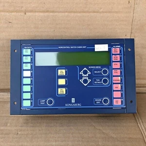 KONGSBERG NORCONTROL 8100138 WCU DISPLAY PANEL [2] - Picture 1 of 8