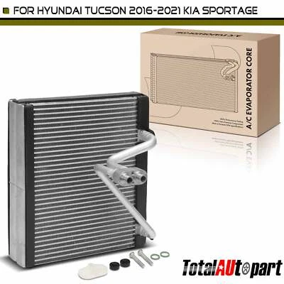 A/C Evaporator Core for Hyundai Tucson 16-21 Kia Sportage 17-22 Parallel Flow - Image 1 of 4