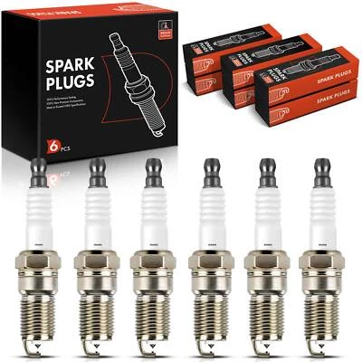 New 6x Iridium & Platinum Spark Plugs for Ford Ranger Mazda B4000 Jaguar X-Type — 第 1/4 张图片