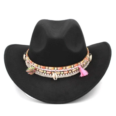 Western Niños Niñas Sombrero de Vaquero Vaquera Disfraz Gorra para Halloween Fiesta de Cumpleaños Foto 1 de 4