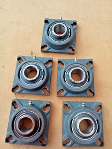 SKF BJ 206-103 Y-Lager (für 1,3/16 DIA Welle ) & Montageblock modifiziert - Bild 1 von 12