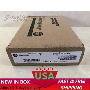 New Sealed 1746-NO4V SLC 500 PLC Analog Output Module 1746NO4V US Free Tax - Picture 1 of 4