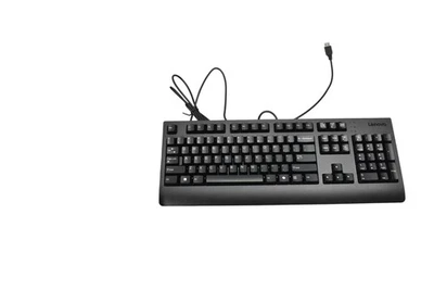 Teclado USB con cable Lenovo SK-8827 tamaño completo negro AI FRU 5D50U84616 Foto 1 de 4