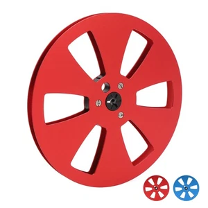 1/4 7in Empty Tape Reel 3 Holes Universal Fit Open Reel Sound Empty Takeup R NEW - Afbeelding 1 van 18