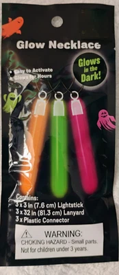 Pack de 3 collares brillantes Halloween nuevos Foto 1 de 4