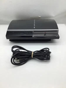 Sony PlayStation 3 PS3 40GB Video Game Console CECHH01 w/ Power Cord - Tested - Bild 1 von 6