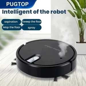 Wireless Smart Robot Vacuum Cleaner 5 in 1 Mop Humidify Quiet Sweep Auto Clean - Picture 1 of 9