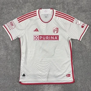 St Louis City FC Jersey Adult Extra Large White Adidas 2024-25 Authentic Soccer - Picture 1 of 13