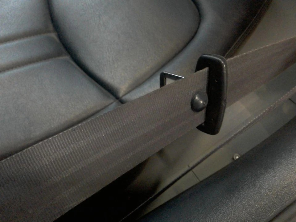 98-02 CHEVY EXPRESS 2500 Cinturón de seguridad delantero conductor retractor azul cubo interior Foto 1 de 1