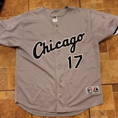 Mlb Magestic Adult Xl Ken Griffey Jr. Chicago Whitesox Jersey 17 - Image 1 of 4