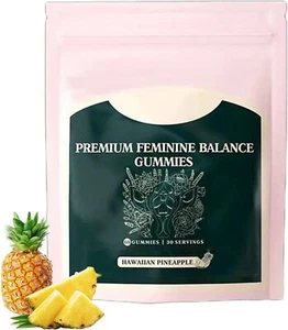 Feminine Balance Gummies Women All Ages 1Bags/60Grain 20g Pineapple Granule - Foto 1 di 3