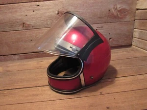 Vintage 1980's D.O.T Motorcycle Full Face Helmet - Picture 1 of 14