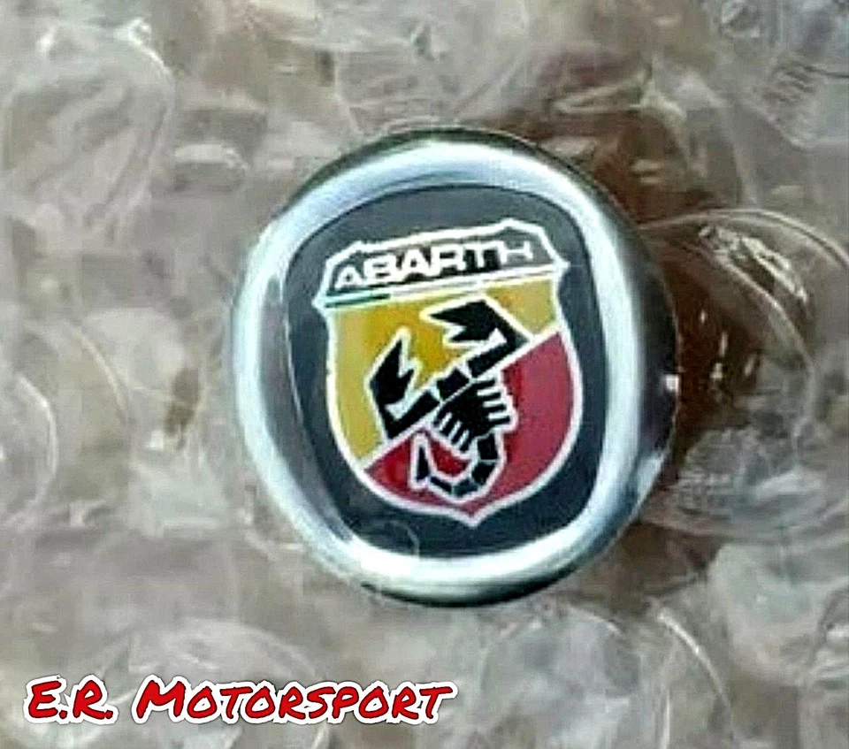 EXTREME RACING Logo Stemmino adesivo per chiave LOGO Abarth