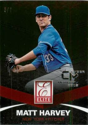 MATT HARVEY 2015 Elite CYBER MONDAY 5/7 Mets #136 - Image 1 of 2
