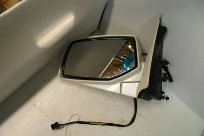 Espejo retrovisor lateral eléctrico LH Pearl White 2004-2006 Cadillac SRX (SVM105) usado OEM Foto 1 de 4