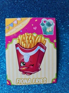 Shopkins🏆Season 3 #44 FIONA FRIES Trading Card🏆FREE POST - Picture 1 of 1