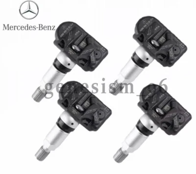4X GENUINE TPMS OEM Tire pressure Sensors A0009057205 For MERCEDES-BENZ Sprinter Foto 1 de 4