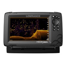 Lowrance 000-15515-001 Hook Reveal 7X Fishfinder Tripleshot Transom Mount