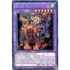 YUGIOH Ritual Beast Ulti-Apelio - THSF-EN028 - Secret Rare 1st Edition NM - Picture 1 of 1