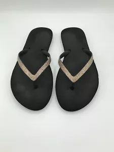 REEF Stargazer MulticolorPink Glitter Waves FlipFlops Thong Sandals Womens Sz6/7 - Picture 1 of 8