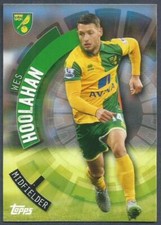 TOPPS PREMIER CLUB GOLD 2016- #087-NORWICH CITY/REPUBLIC OF IRELAND-WES HOOLAHAN