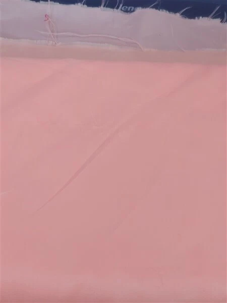 New Vintage from Store Stock Peach El Dorado Poly 7Yds Fabric #73578 - Image 1 of 2