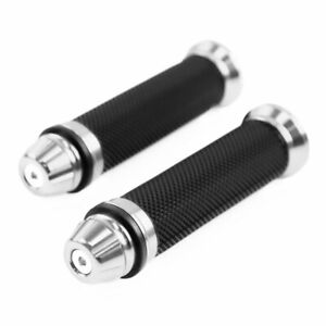 Comfortable None Slip Gel Rubber Grips for 22mm Motorcycles and Scooters