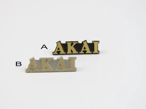 *Akai* Badge Logo from Tape Deck or Amplifier /Box - Picture 1 of 5