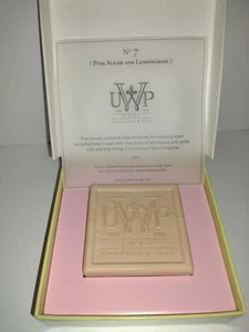 RARE UWP LUXE NO. 7 FINE PAPER & SOAP "PINK SUGAR & LEMONGRASS" 5oz "Artsy" Box - Picture 1 of 7