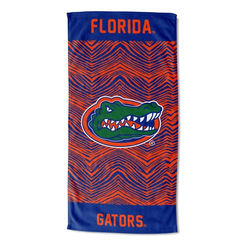 Northwest NCAA Florida Gators State Line Beach Towel, 30x60 Cover