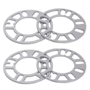 4pcs 5mm Universal 4/5 Lug Wheel Spacers Thick 5x114.3 5x120 5x110 4x100 4x110 - Picture 1 of 8