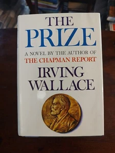 The Prize by Irving Wallace 1962 First Printing Simon & Schuster, Nice Cond! D/J - Picture 1 of 10