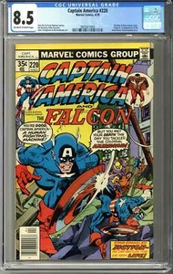 Captain America #220 CGC 8.5 - Picture 1 of 2