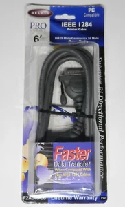 Belkin IEEE 1284 Parallel Printer Cable DB25 Male/Centronics 36 Male F2A046-06 - Picture 1 of 2
