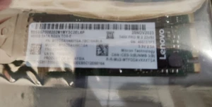 Lenovo 4XB7A82287 SSD M.2 480 Go série ATA III neuf marque Lenovo - Photo 1/1