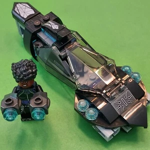 LEGO MARVEL BLACK PANTHER- SHURI and HER SUBMARINE VEHICLE- SEE PHOTOS - Picture 1 of 7