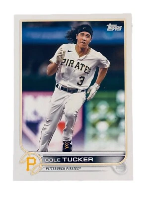 Excellent: 2022 topps Cole Tucker Pittsburgh Pirates Trading Card - Image 1 of 2