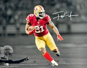 FOTO 16x20 firmada autografiada por Frank Gore de los 49ers de San Francisco certificado de autenticidad bajo - Imagen 1 de 1