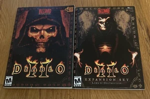 Vintage Diablo II & Expansion Set Gaming Strategy Books Blizzard Entertainment - Picture 1 of 1