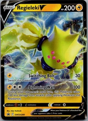 Regieleki V Promo SWSH: Sword & Shield Promo Cards SWSH280 NM - Image 1 of 2