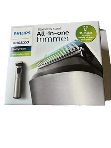 Philips Norelco All-in-One Trimmer With Body Shave Attachments & Bag MG7796/40 - Picture 1 of 3