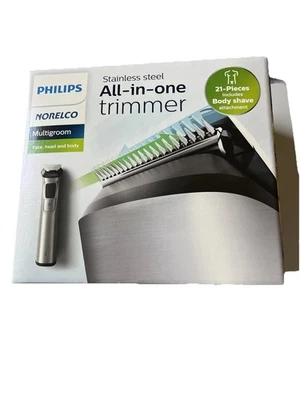Recortadora todo en uno Philips Norelco con accesorios de afeitado corporal y bolsa MG7796/40 Foto 1 de 3