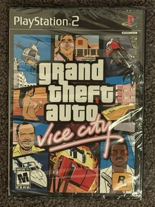 Grand Theft Auto GTA Vice City PS2 - Factory SEALED - Brand NEW - Picture 1 of 2