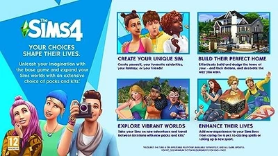 The Sims 4 + Cats & Dogs (EP4) Bundle XB1 |VideoGame |English - Game  R6VG The - Image 1 of 2