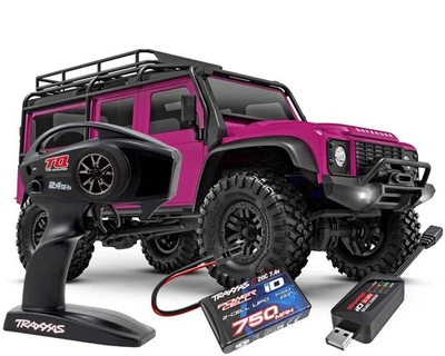Traxxas TRX-4M Land Rover Defender 1/18 RTR Pink TRX97054-1-PINK  - Bild 1 von 4
