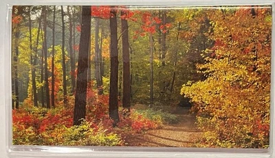 2026-2027  2-Year  Datebook, Purse/Pocket Calendar, Planner-AUTUMN LEAVES - Image 1 of 3