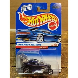 1999 Hot Wheels #919 -First Editions 11/26 - Fiat 500C (Purple) - Picture 1 of 3