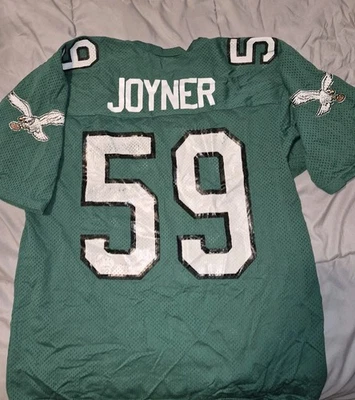 De colección Años 80 RAWLINGS Seth JOYNER 90s Philadelphia EAGLES RUSSELL ATLETISMO  Foto 1 de 4