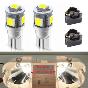For 2004-2008 Ford F-150 Overhead Console Dome Light Bulbs Sockets set of 2 - Picture 1 of 5