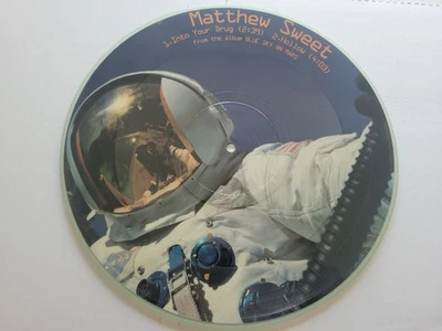 MATTHEW SWEET - Into Your Drug 10" PICTURE DISC PROMO 1997 Alt Rock (EX) - Image 1 of 2